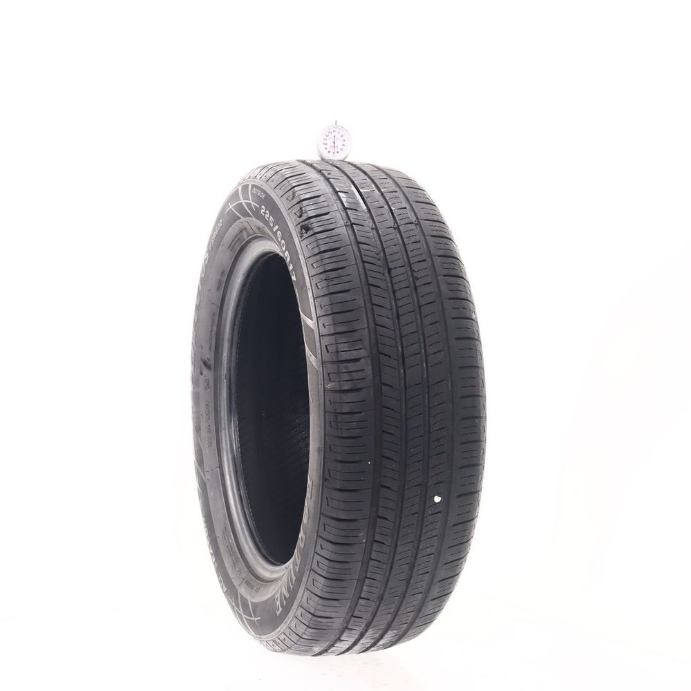 Set of (2) Used 225/60R17 Fortune Perfectus FSR602 99V - 7/32 - Image 1