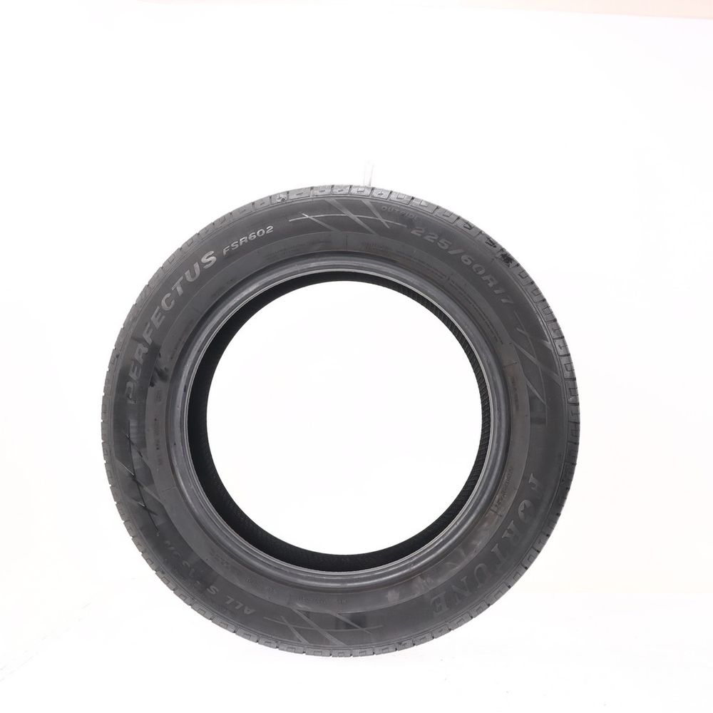 Set of (2) Used 225/60R17 Fortune Perfectus FSR602 99V - 7/32 - Image 3