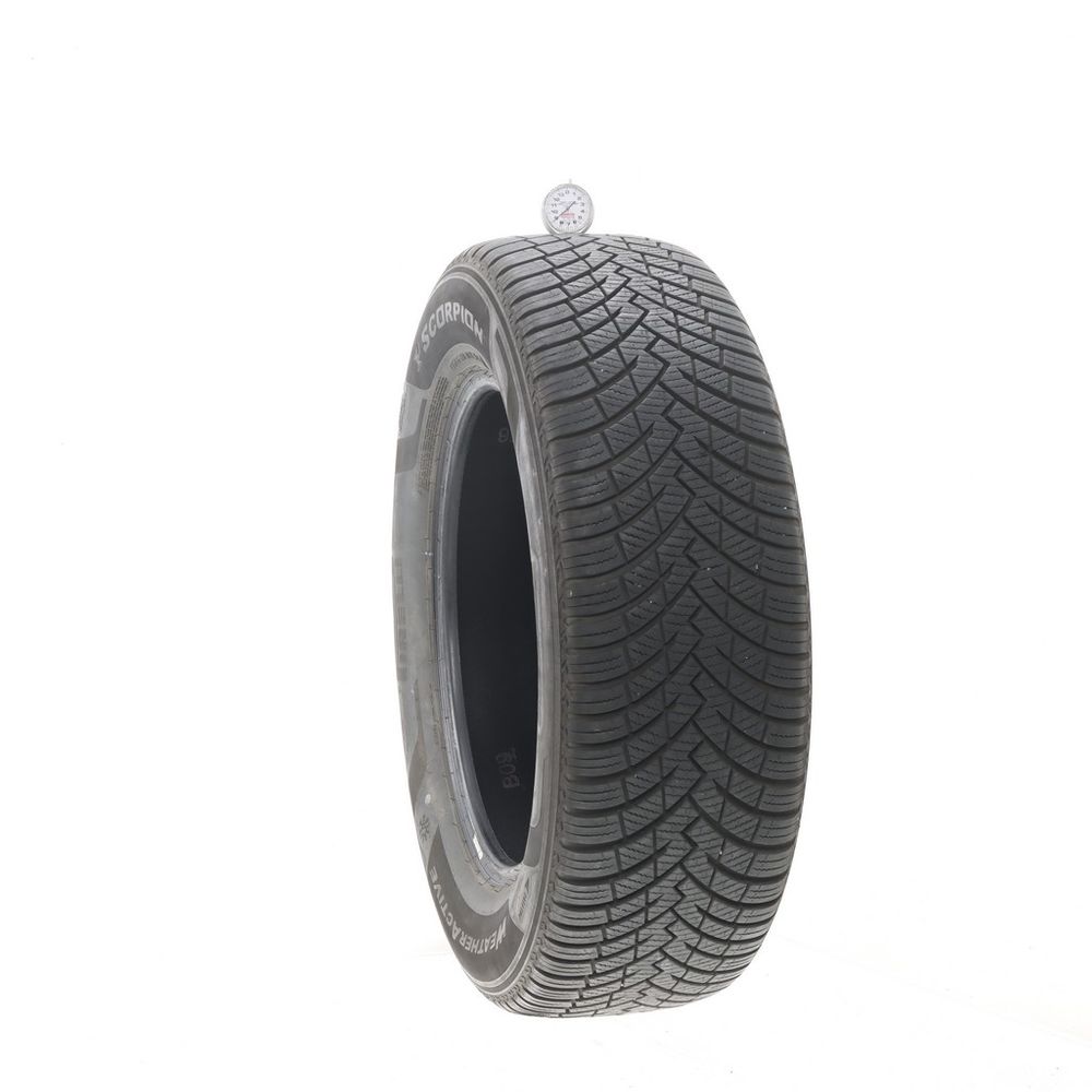Set of (2) Used 235/65R18 Pirelli Scorpion Weather Active 106V - 7.5-8.5/32 - Image 4