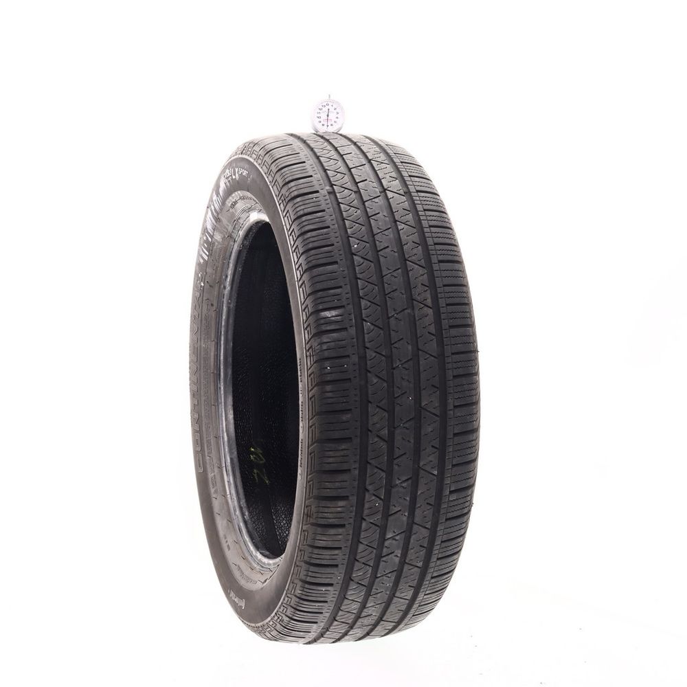 Set of (2) Used 235/55R19 Continental CrossContact LX Sport 101H - 6.5-7/32 - Image 4