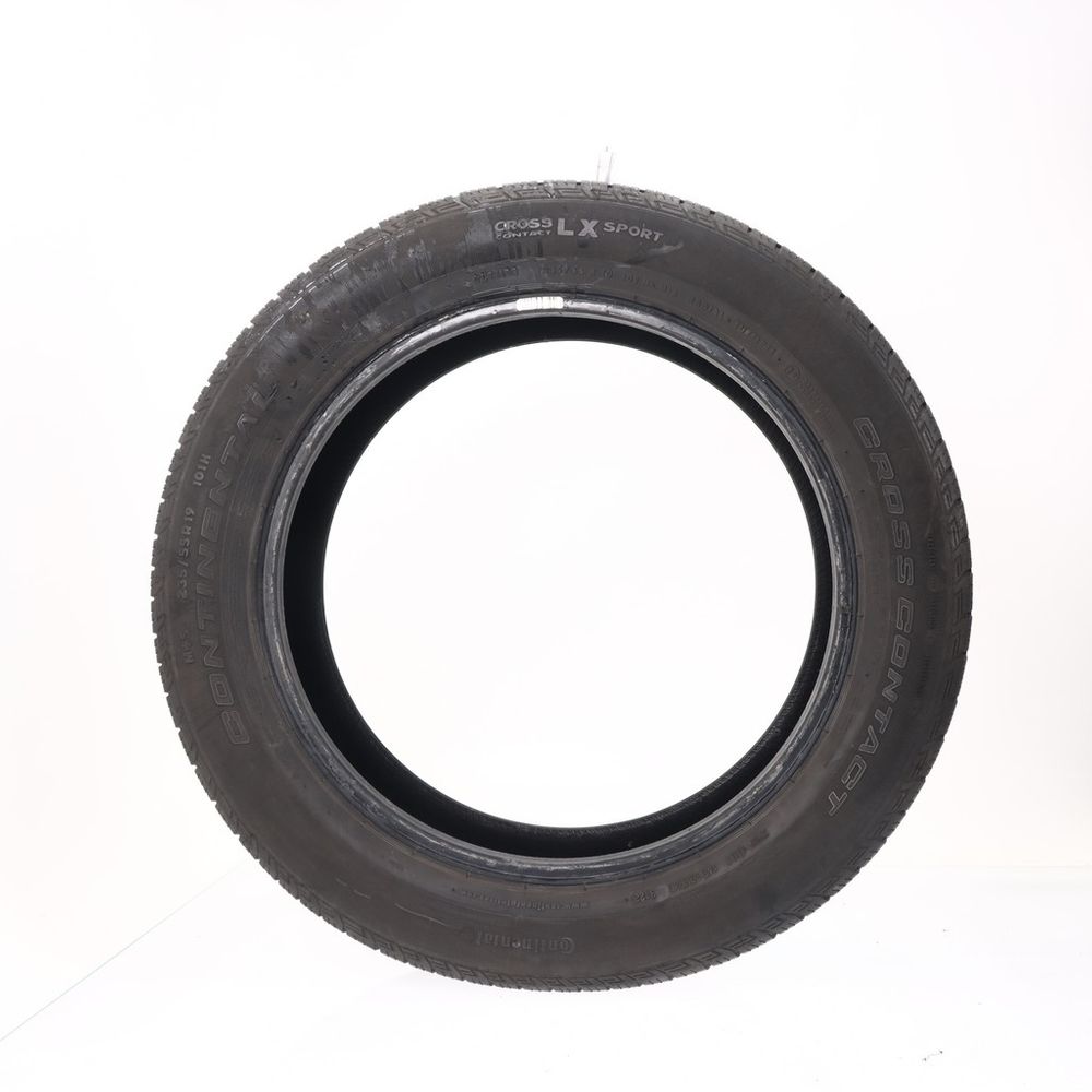 Set of (2) Used 235/55R19 Continental CrossContact LX Sport 101H - 6.5-7/32 - Image 6