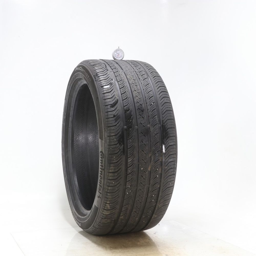 Used 285/40R21 Continental ProContact TX NO 109V - 4.5/32 - Image 1