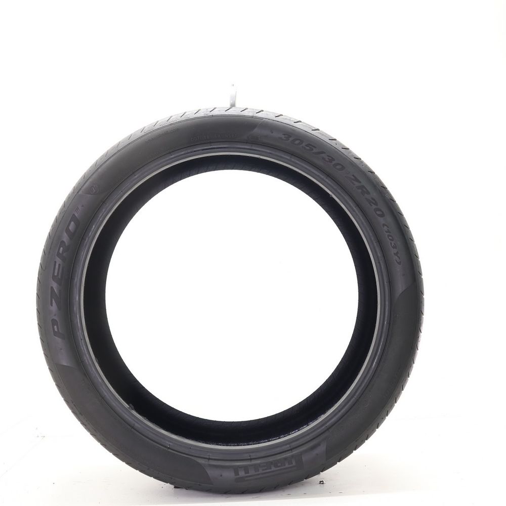 Set of (2) Used 305/30ZR20 Pirelli P Zero L 103Y - 6.5-8/32 - Image 6