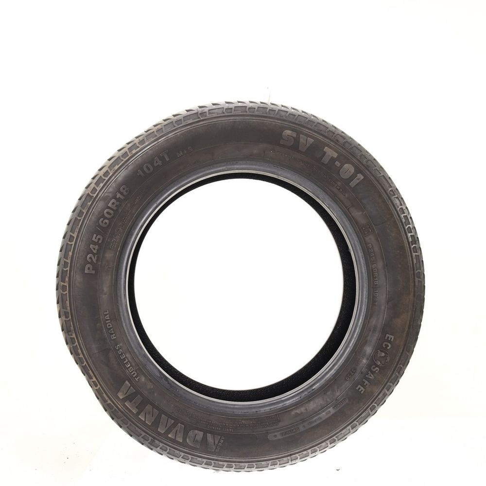 Set of (2) Used 245/60R18 Advanta SV T-01 104T - 6.5/32 - Image 3
