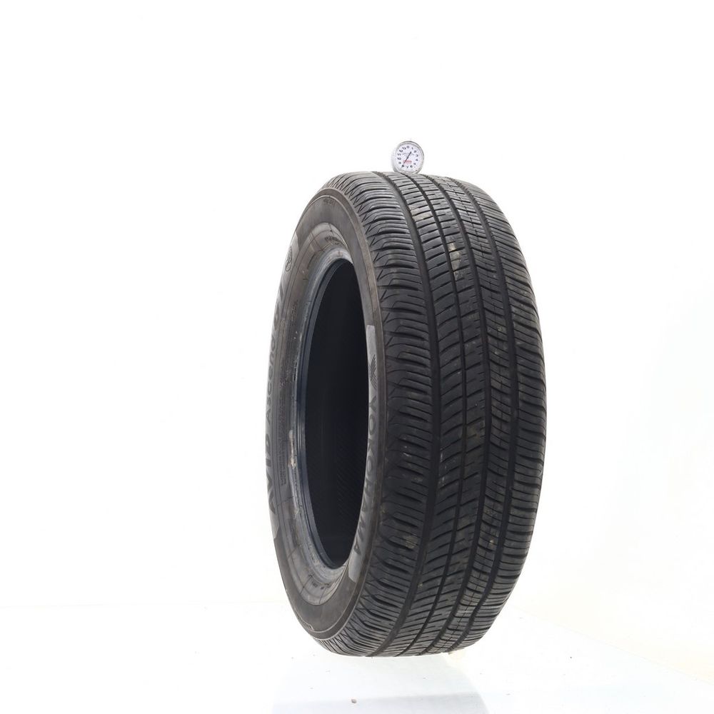 Set of (2) Used 225/60R18 Yokohama Avid Ascend GT 100H - 8/32 - Image 1