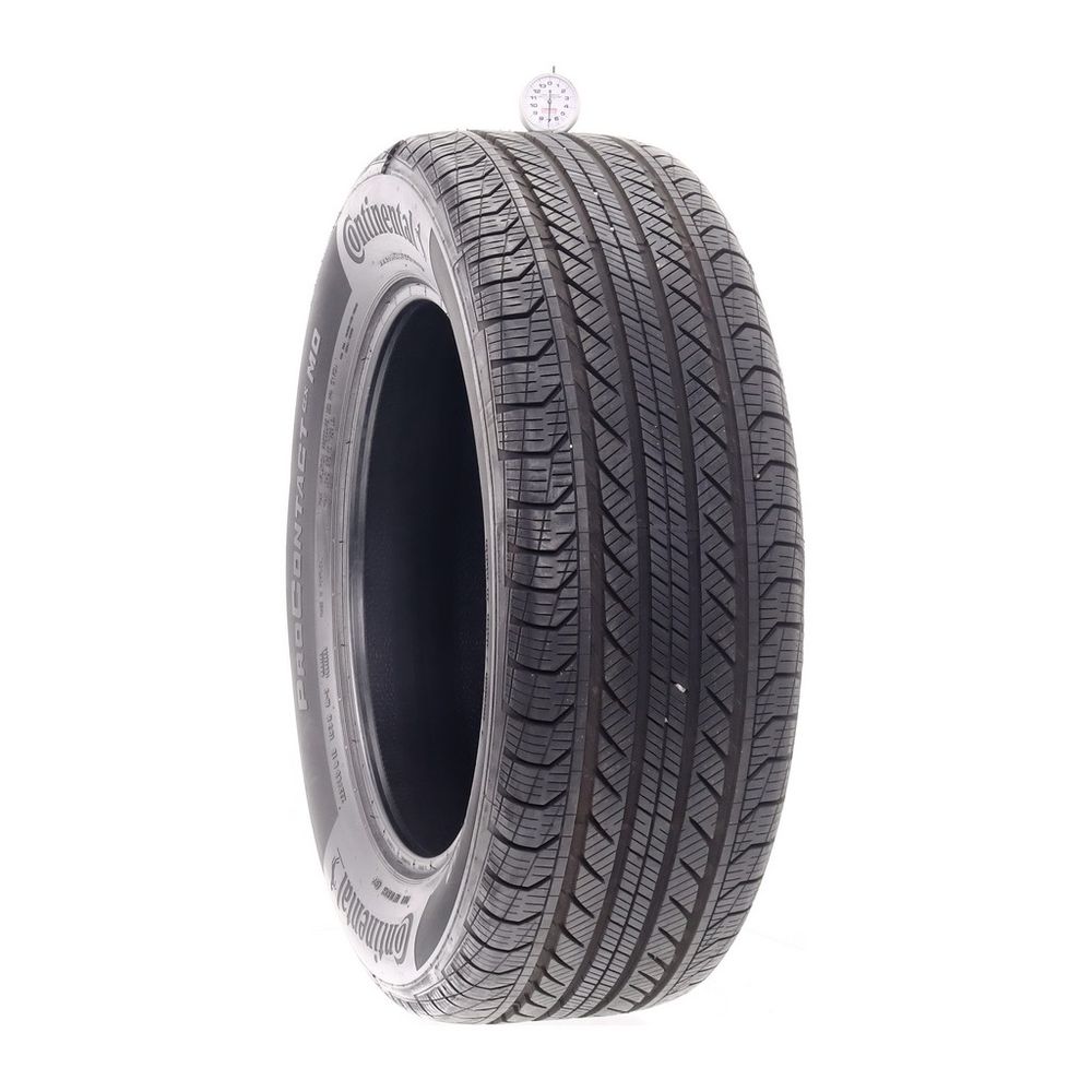 Set of (4) Used 235/60R18 Continental ProContact GX MO 103H - 7/32 - Image 1