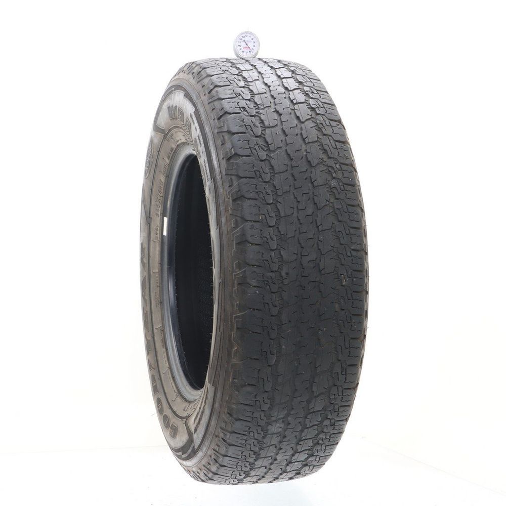 Set of (2) Used 245/75R17 Goodyear Wrangler All-Terrain Adventure Kevlar 112T - 5.5-6.5/32 - Image 1