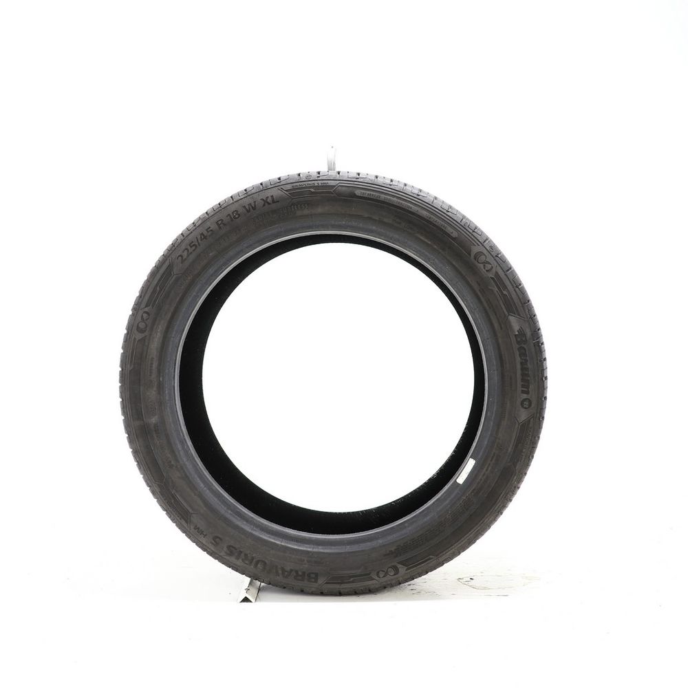 Set of (2) Used 225/45R18 Barum Bravuris 5 HM 95W - 8.5-9/32 - Image 3