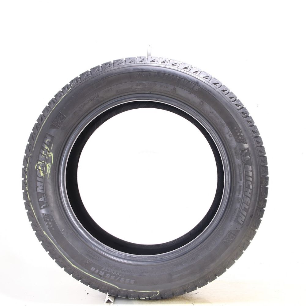 Set of (4) Used 255/55R18 Michelin Latitude X-Ice Xi2 109T - 6.5-8