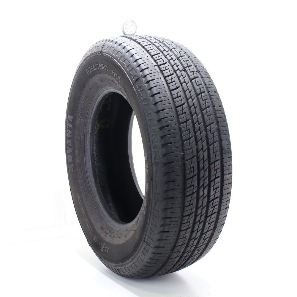 Set of (2) Used 265/70R17 Advanta SV T-01 113T - 9.5/32 - Image 1
