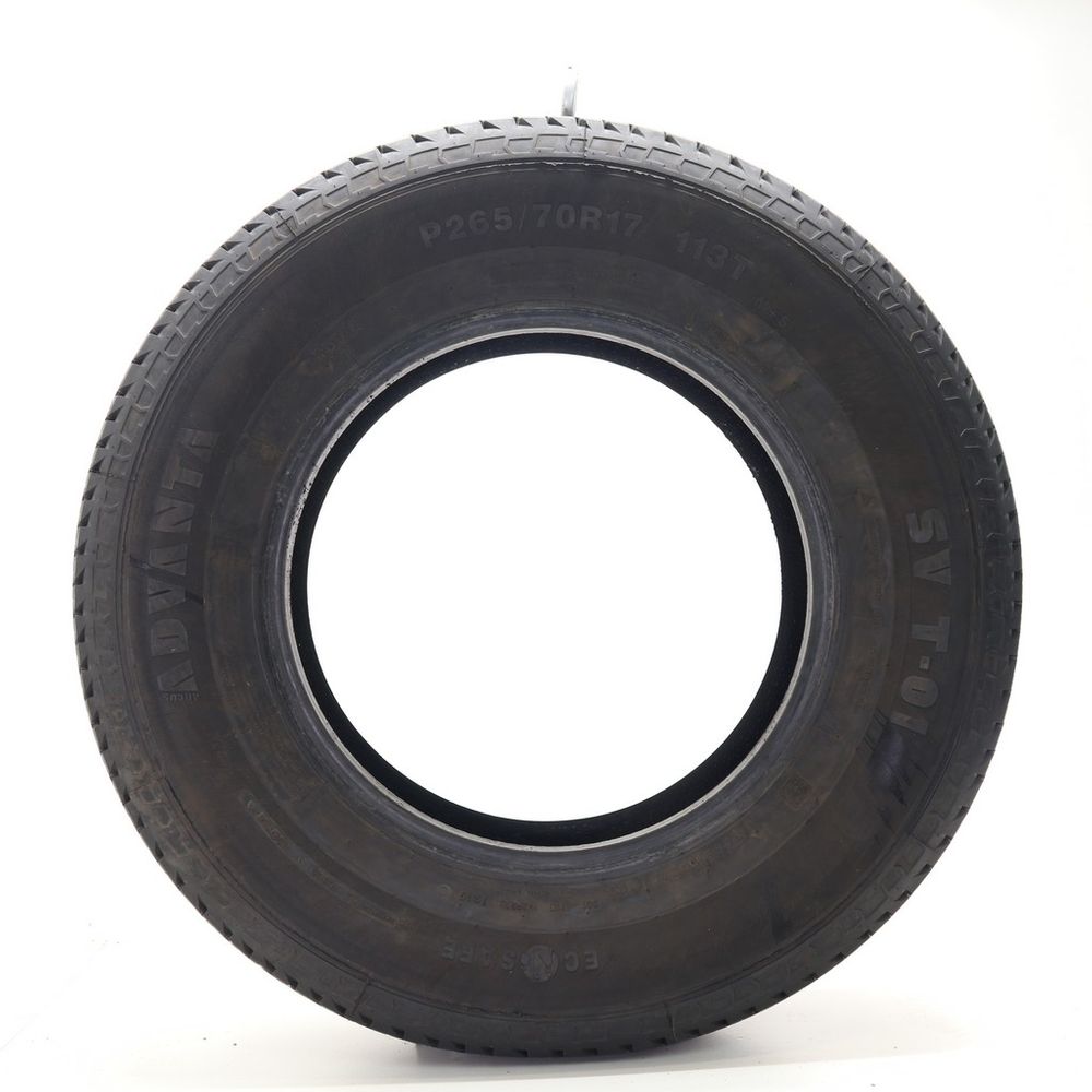 Set of (2) Used 265/70R17 Advanta SV T-01 113T - 9.5/32 - Image 3