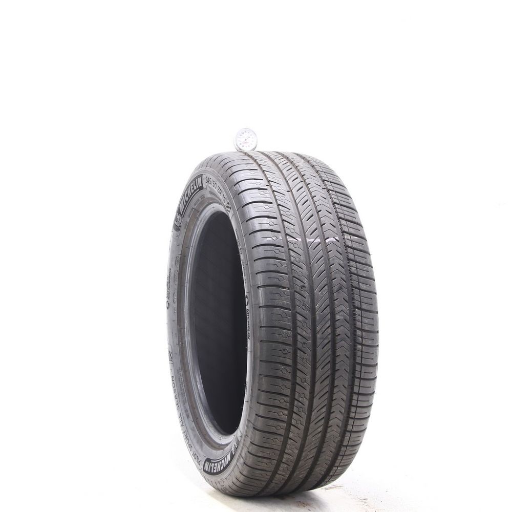 Set of (2) Used 245/50ZR18 Michelin Pilot Sport All Season 4 104Y - 8-9/32 - Image 4