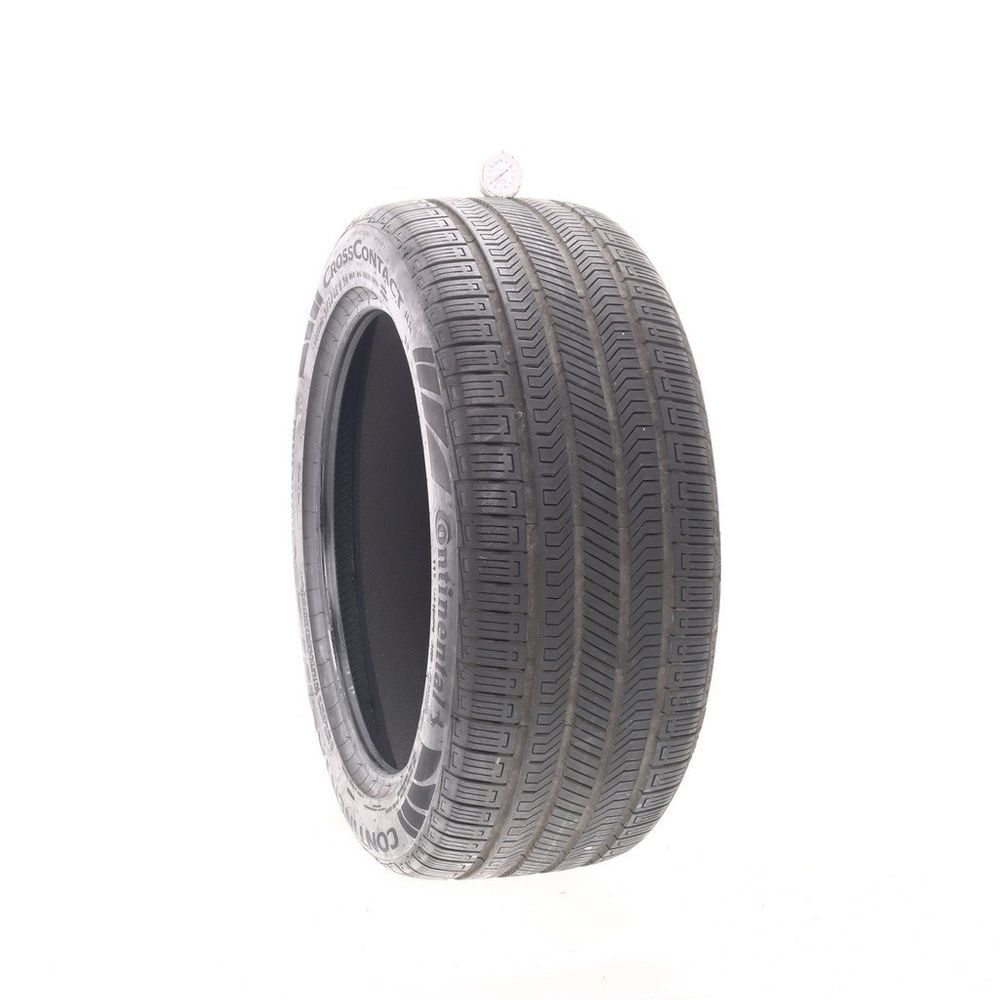 Set of (2) Used 275/45R20 Continental CrossContact RX TO ContiSilent 110V - 9/32 - Image 1