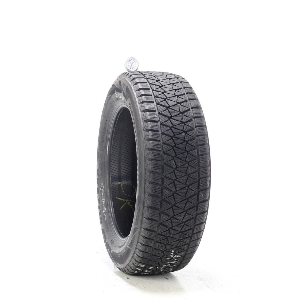 Set of (2) Used 225/60R18 Bridgestone Blizzak DM-V2 100S - 7-8/32 - Image 4