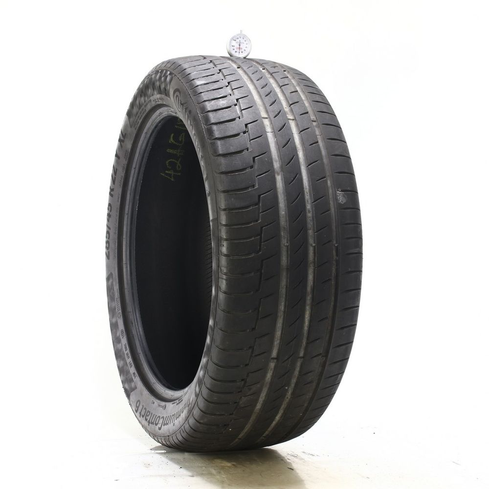 Set of (2) Used 285/45R22 Continental PremiumContact 6 MO 114Y - 5.5-7/32 - Image 4
