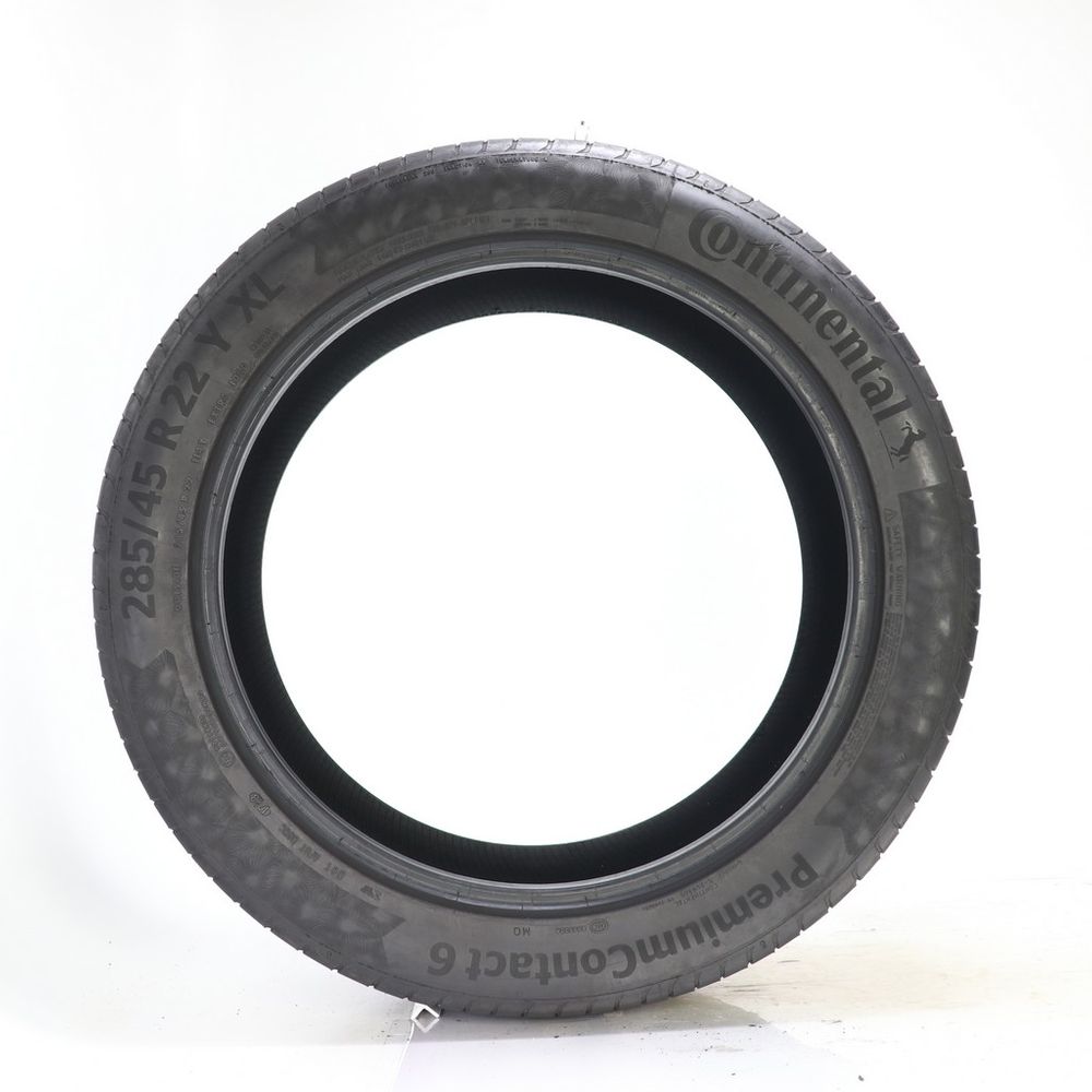 Set of (2) Used 285/45R22 Continental PremiumContact 6 MO 114Y - 5.5-7/32 - Image 6