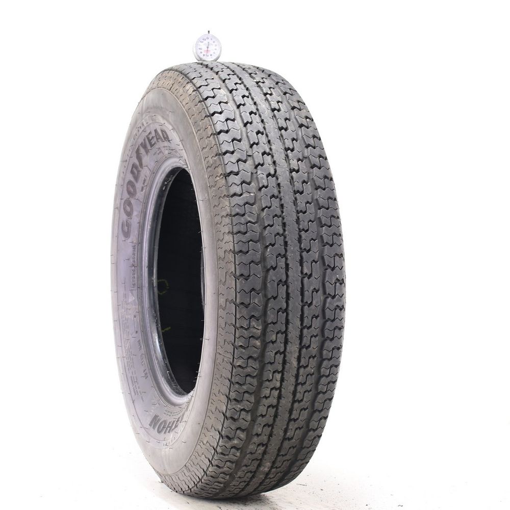 Used ST 235/80R16 Goodyear Marathon Scuff Guard 1N/A E - 7/32 - Image 1