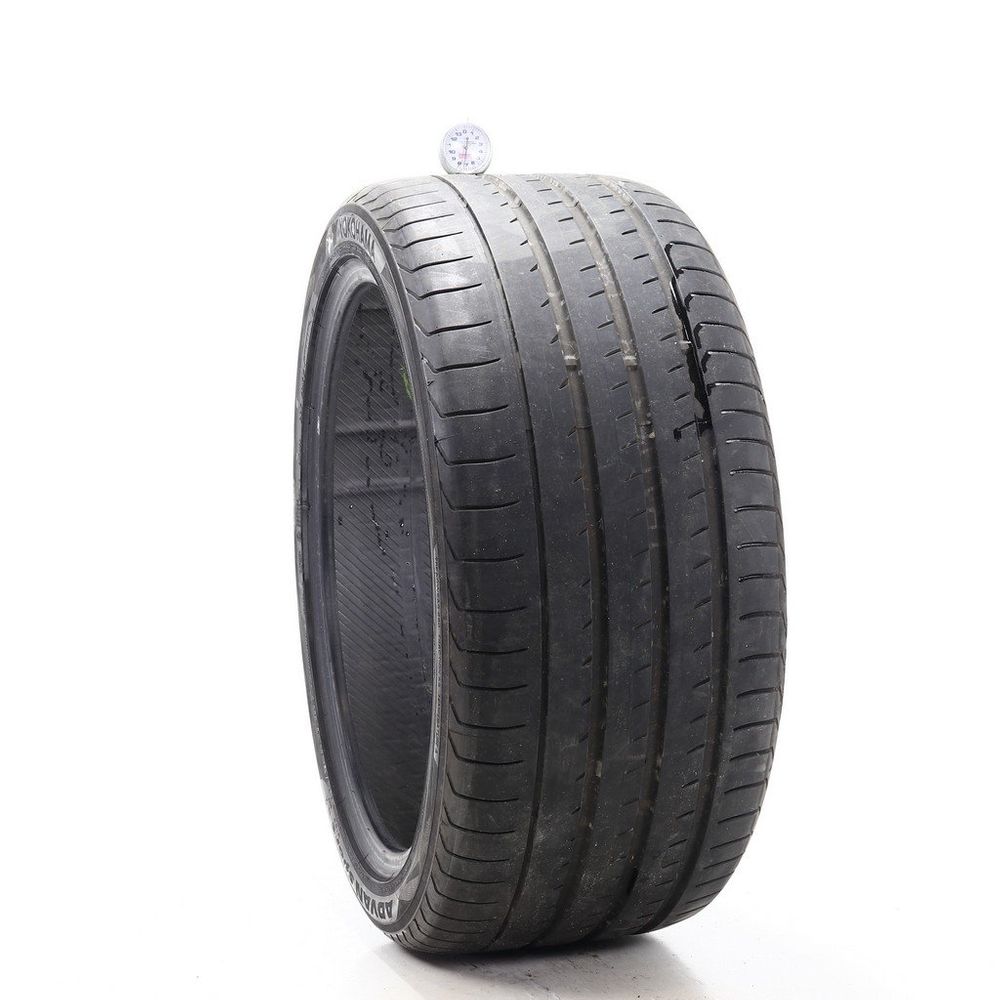 Set of (2) Used 295/35R21 Yokohama Advan Sport N-2 V105 SUV 107Y - 7.5-8.5/32 - Image 1