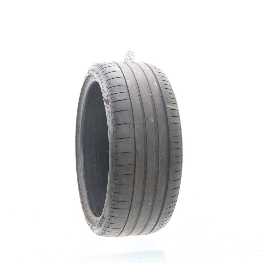 Set of (2) Used 275/35R23 Pirelli P Zero PZ4 108Y - 5.5/32 - Image 1