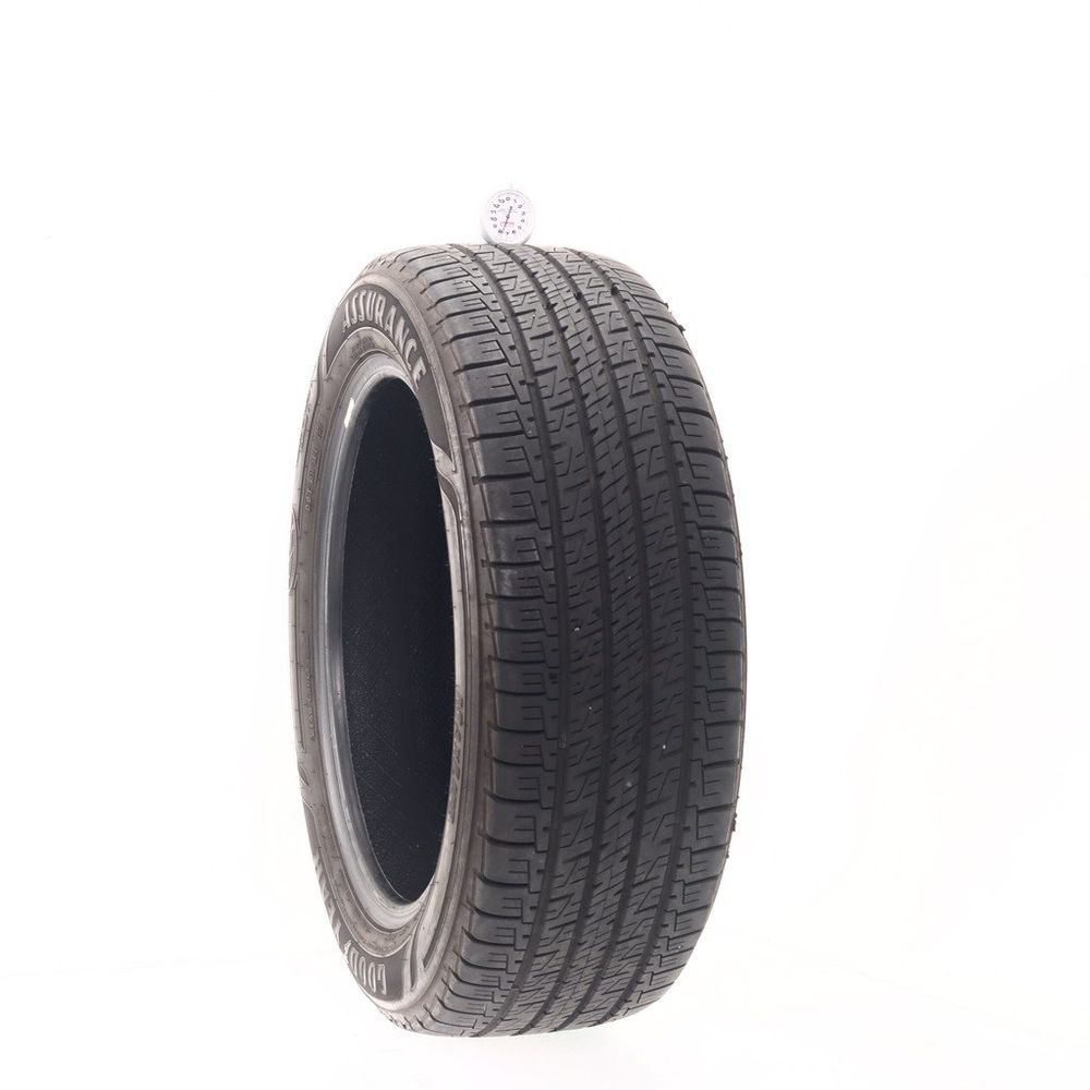 Set of (4) Used 225/55R18 Goodyear Assurance MaxLife 98H - 7.5-8/32 - Image 1