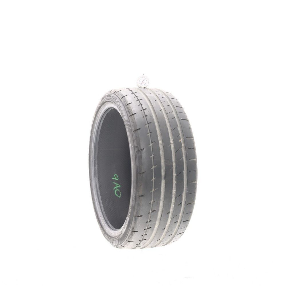 Set of (2) Used 235/35R19 Yokohama Advan Apex V601 91Y - 8-8.5/32 - Image 1