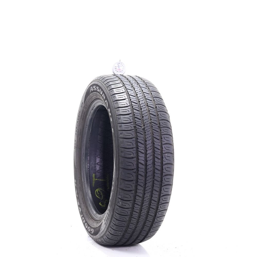 Set of (4) Used 205/55R16 Goodyear Assurance All-Season 91H - 6-7/32 - Image 1