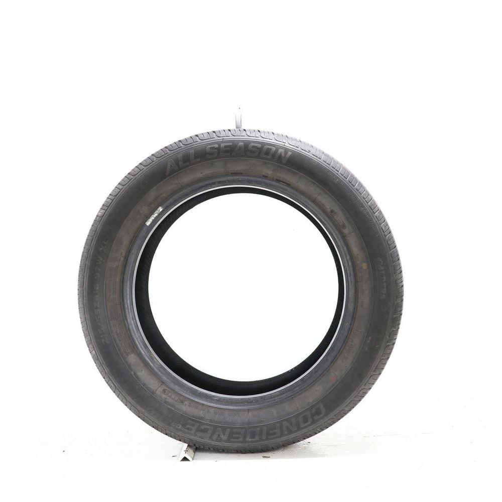 Set of (2) Used 215/55ZR16 Caldera Confidence C3 97W - 8.5-10/32 - Image 3