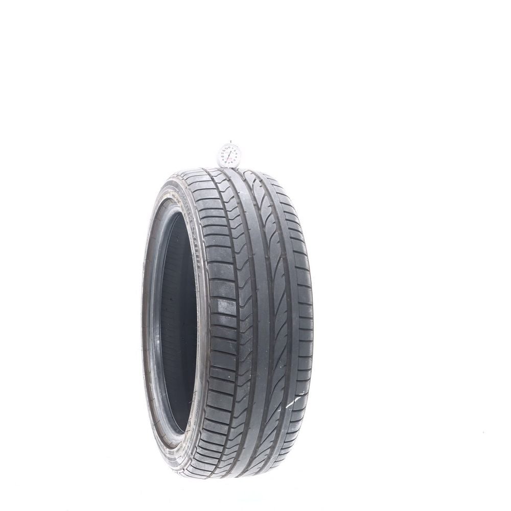 Set of (4) Used 205/45R17 Bridgestone Potenza RE050A RFT 84V - 7-8/32 - Image 4