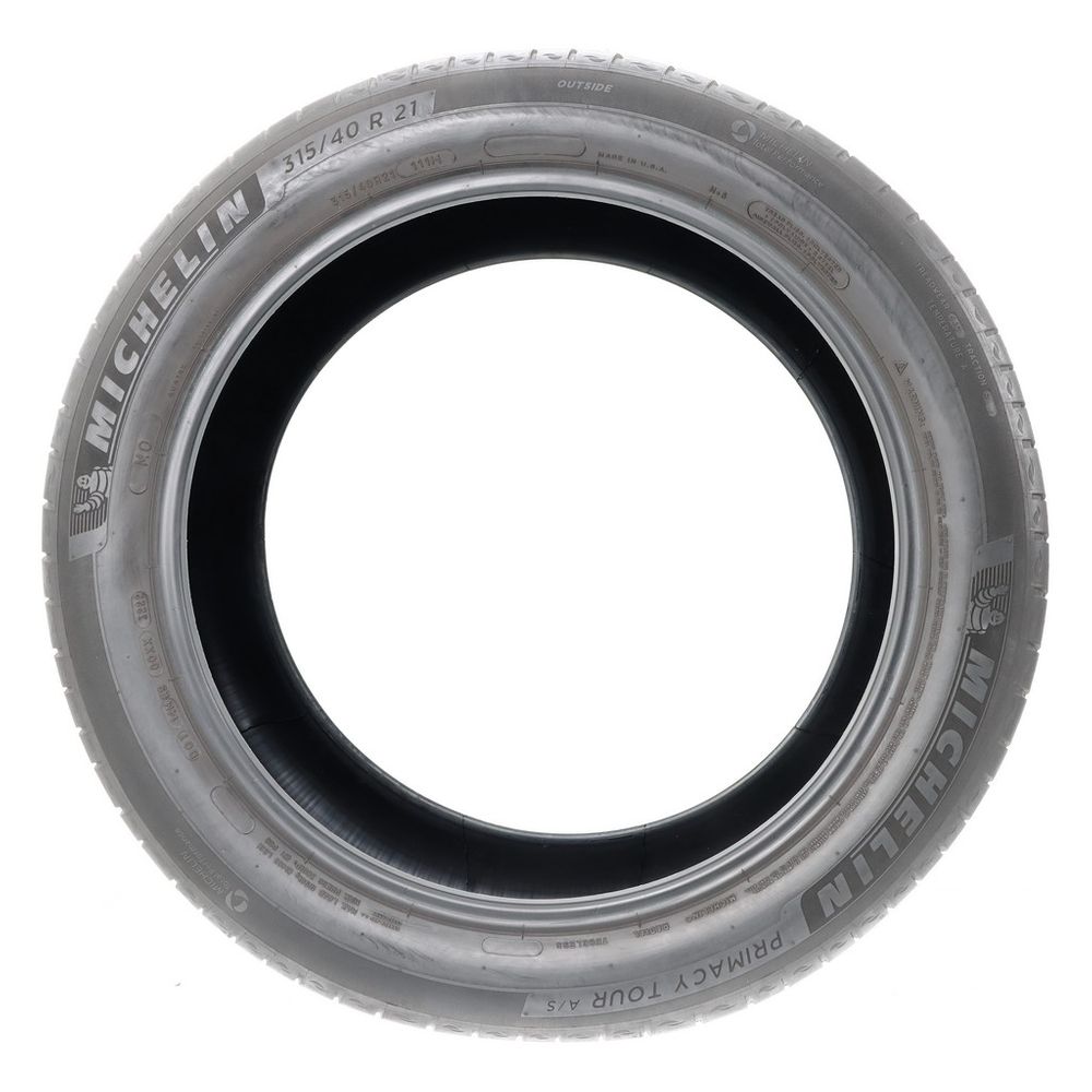 Set of (2) Used 315/40R21 Michelin Primacy Tour A/S 111H - 6-7.5/32 - Image 3