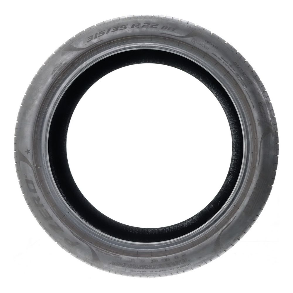 Set of (2) Used 315/35R22 Pirelli P Zero PZ4 Run Flat 111Y - 6.5-7.5/32 - Image 6