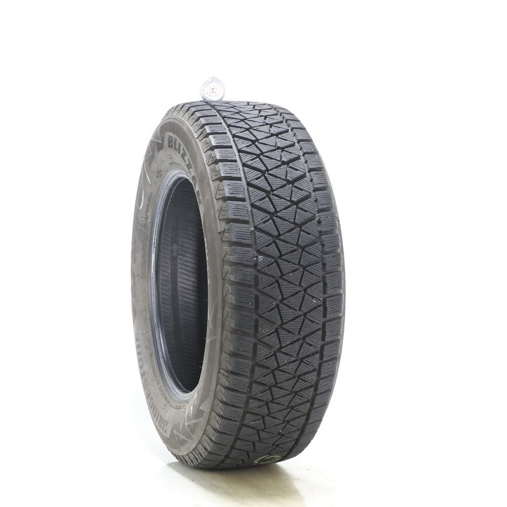 Set of (2) Used 245/65R17 Bridgestone Blizzak DM-V2 107S - 9.5-10/32 - Image 4