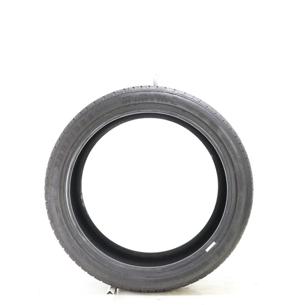 Set of (2) Used 235/40ZR19 TBB TR-66 96W - 7-8.5/32 - Image 6