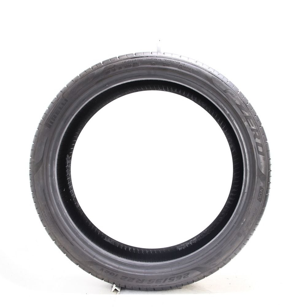 Set of (2) Used 265/35R22 Pirelli P Zero PZ4 PNCS VOL 102V - 7.5-8/32 - Image 3
