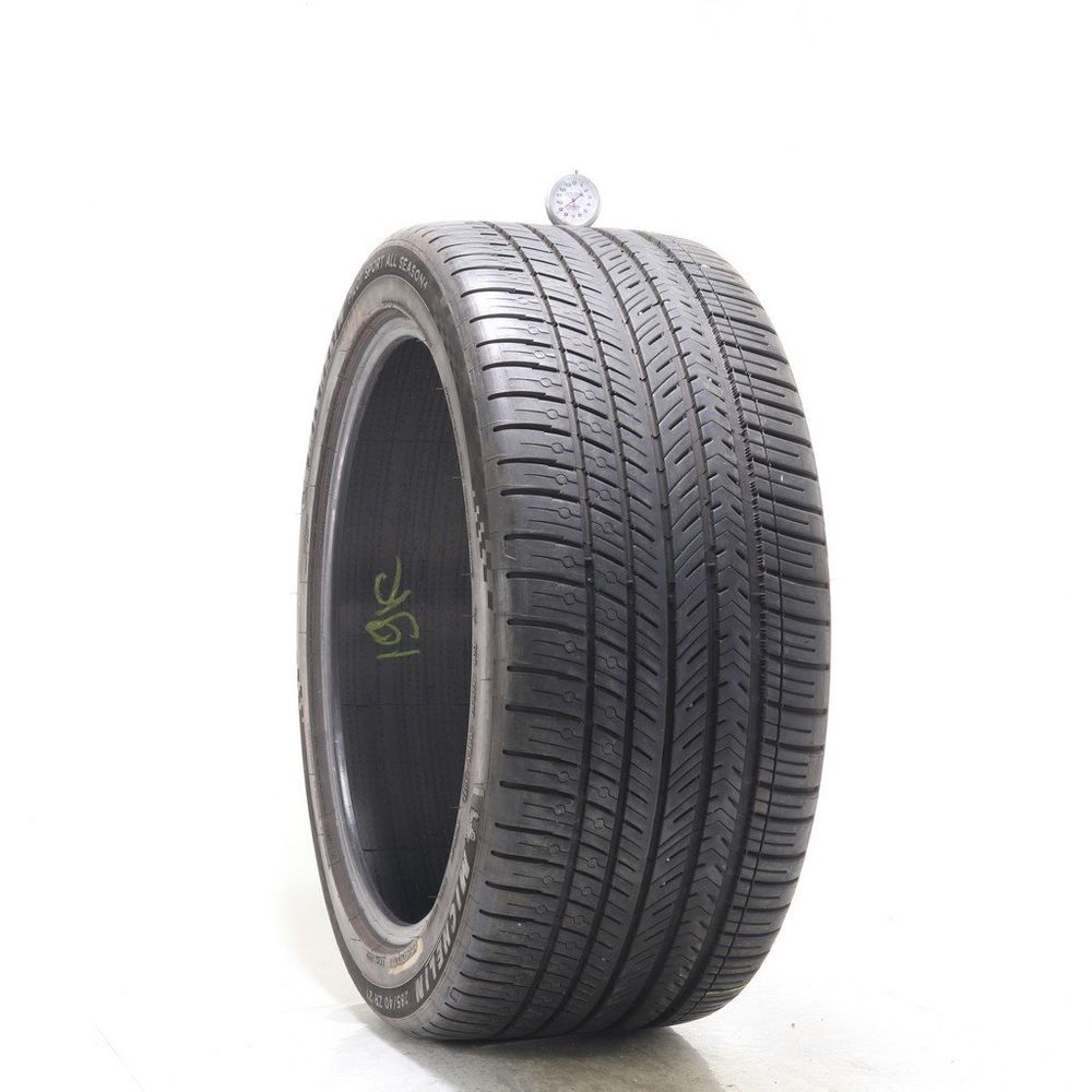 Set of (2) Used 285/40ZR21 Michelin Pilot Sport All Season 4 109Y - 7.5-9/32 - Image 4