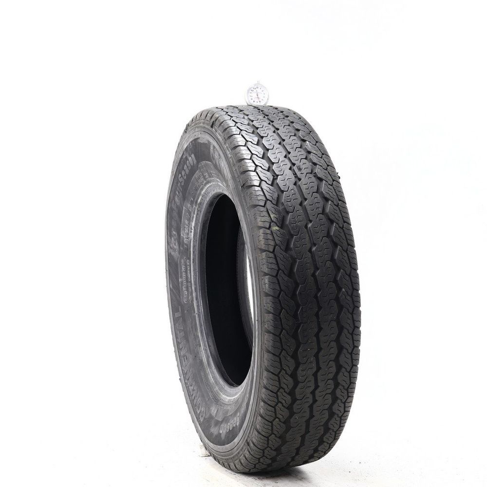 Set of (2) Used LT 215/85R16 Continental VancoFourSeason 115/112Q E - 6-7.5/32 - Image 1