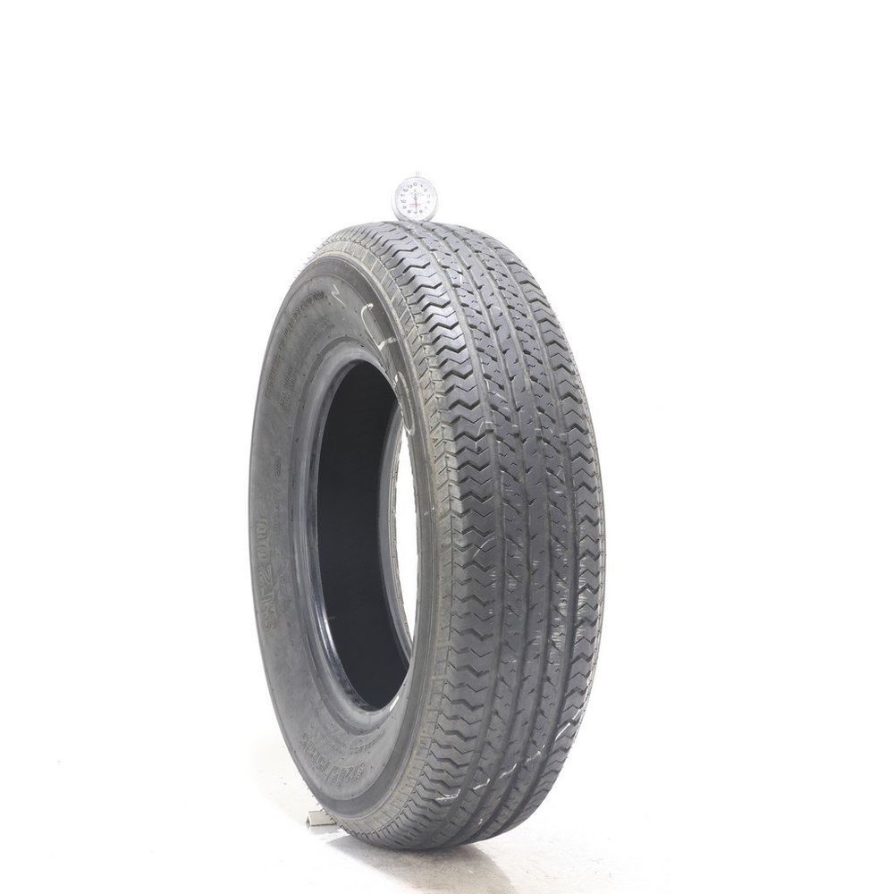 Set of (2) Used ST 205/75R15 Goodride ST200 101/97M C - 6.5-7/32 - Image 1