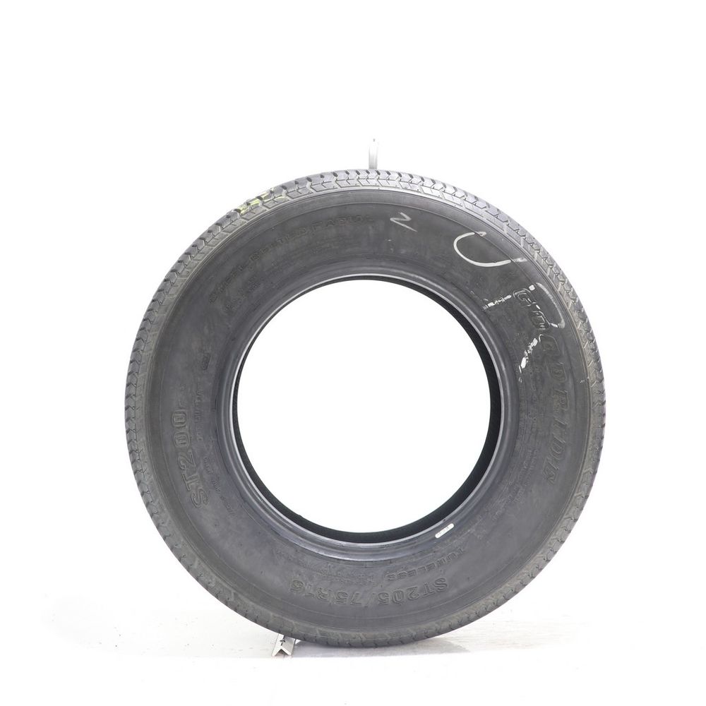 Set of (2) Used ST 205/75R15 Goodride ST200 101/97M C - 6.5-7/32 - Image 3