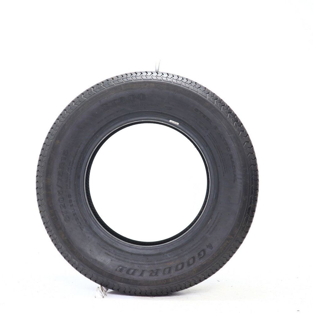 Set of (2) Used ST 205/75R15 Goodride ST200 101/97M C - 6.5-7/32 - Image 6
