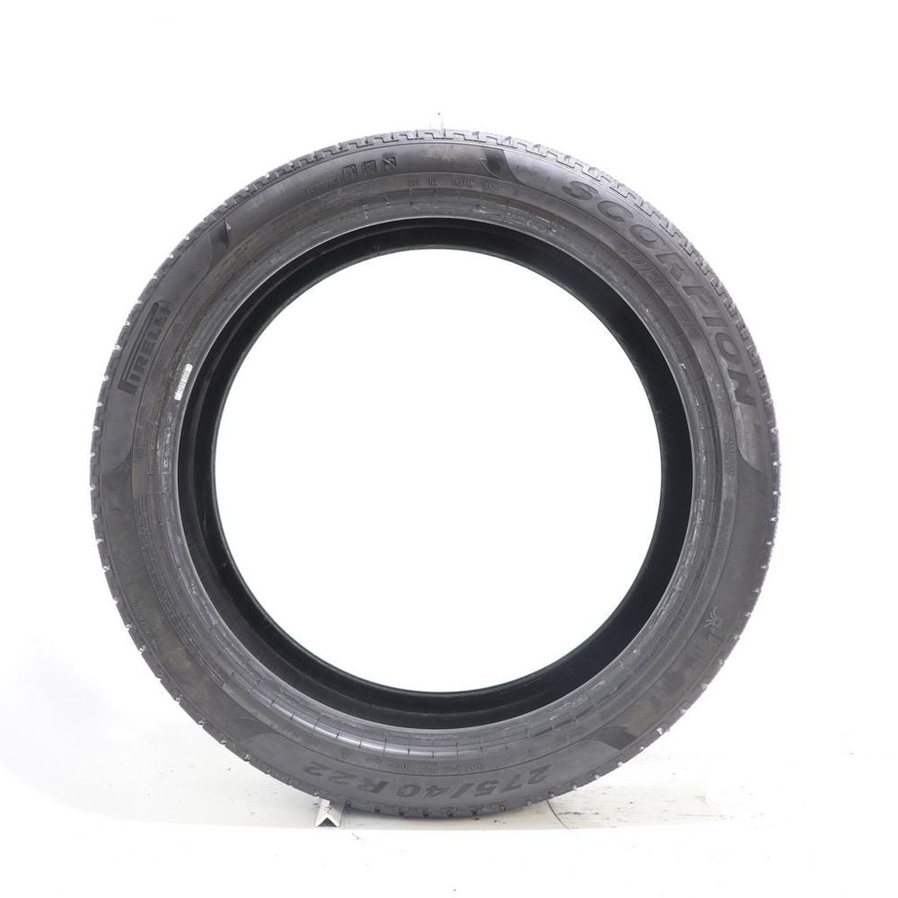 Set of (2) Used 275/40R22 Pirelli Scorpion Winter Run Flat 108V - 7/32 - Image 3