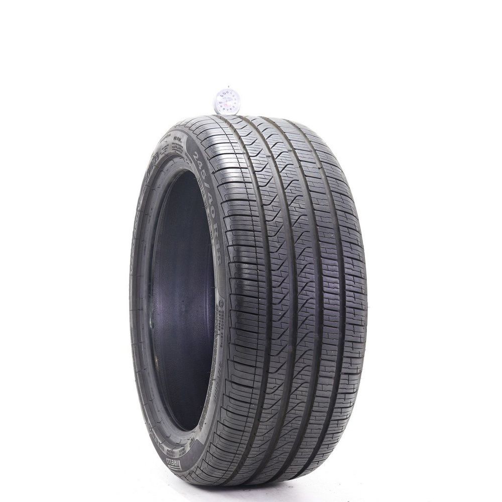 Used 245/40R18 Pirelli Cinturato P7 MOE Run Flat 97H - 9.5/32 - Image 1