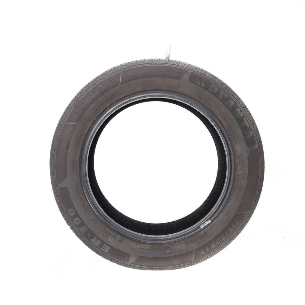 Set of (2) Used 215/60R17 Advanta ER-800 96T - 6.5-7/32 - Image 3