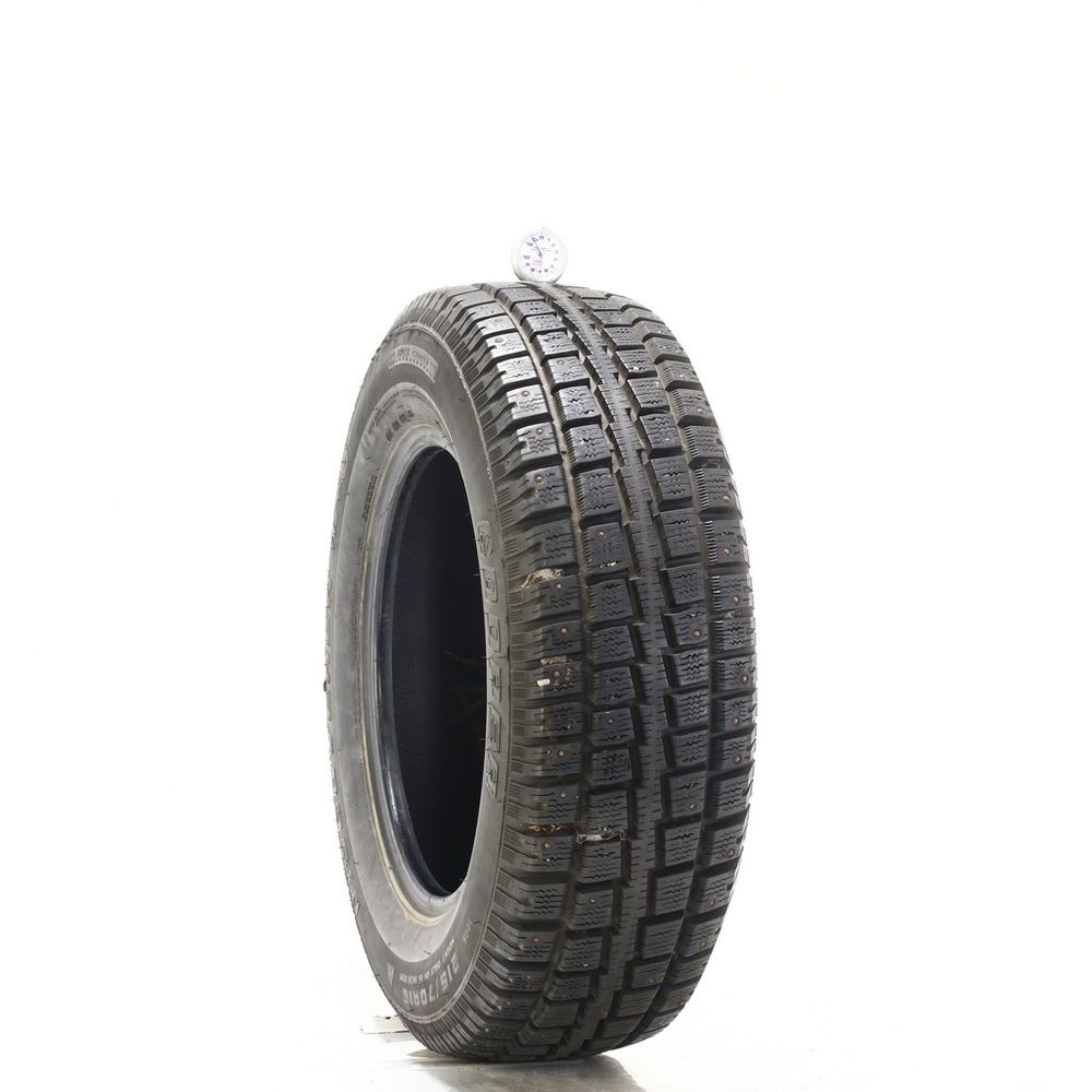 Used 215/70R16 Cooper Discoverer M+S Studded 100S - 12.5/32 - Image 1