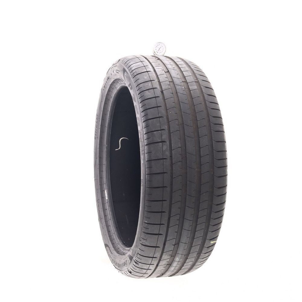 Set of (2) Used 285/40R23 Pirelli P Zero PZ4 MO 107Y - 8.5/32 - Image 1