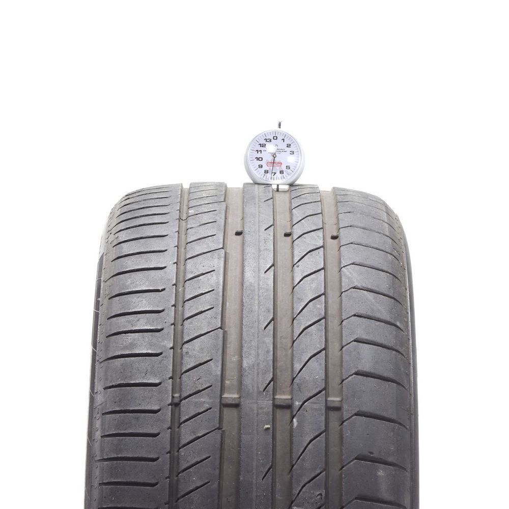 Set of (2) Used 255/40ZR21 Continental ContiSportContact 5P MO 102Y - 7-7.5/32 - Image 2