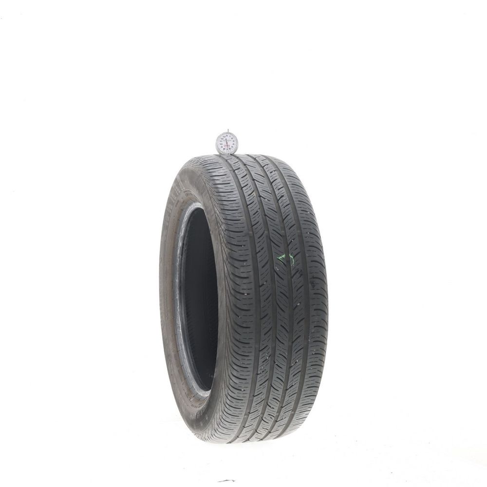 Set of (2) Used 215/55R16 Continental ContiProContact 97H - 6.5/32 - Image 1