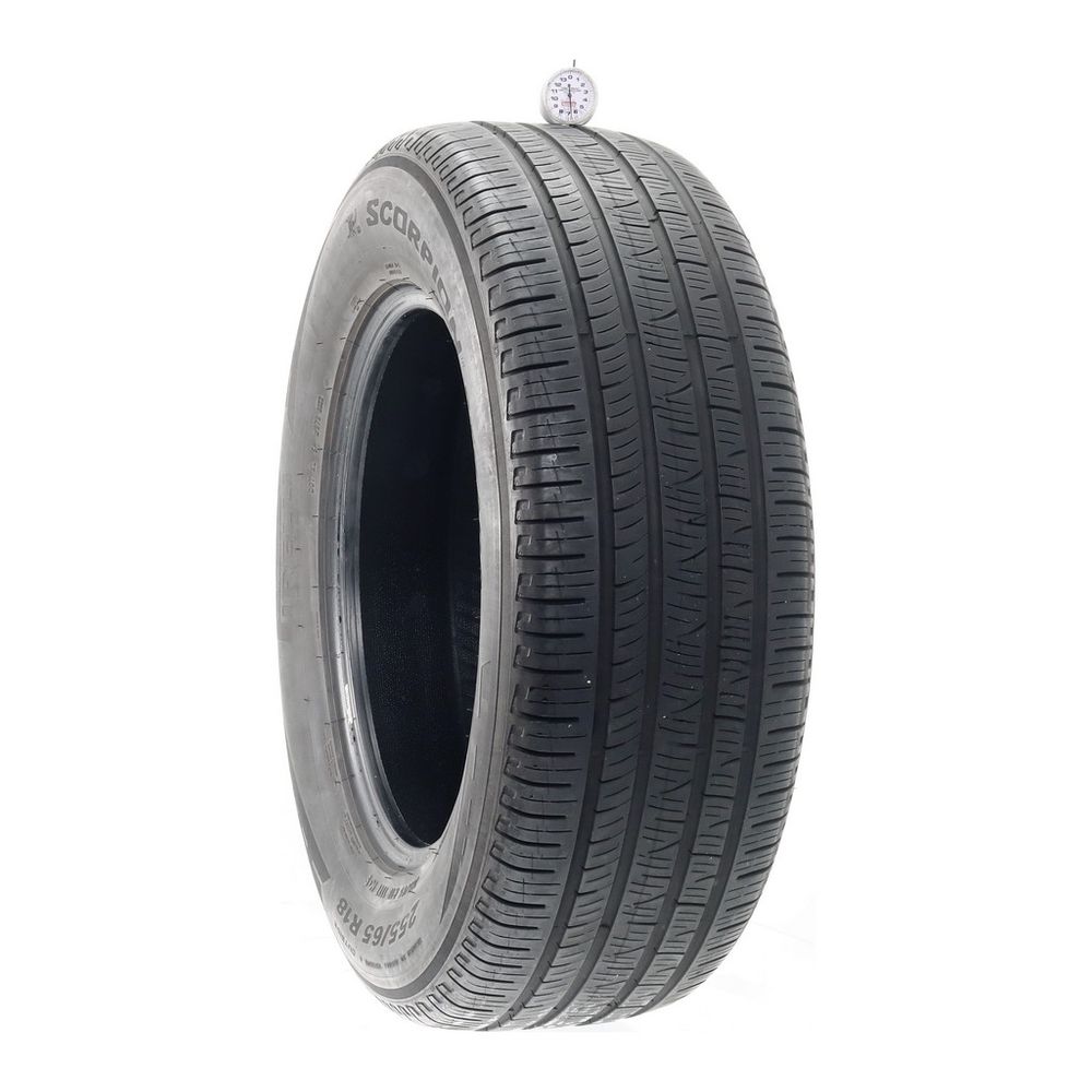 Set of (2) Used 255/65R18 Pirelli Scorpion Strada 111T - 6.5-7.5/32 - Image 1
