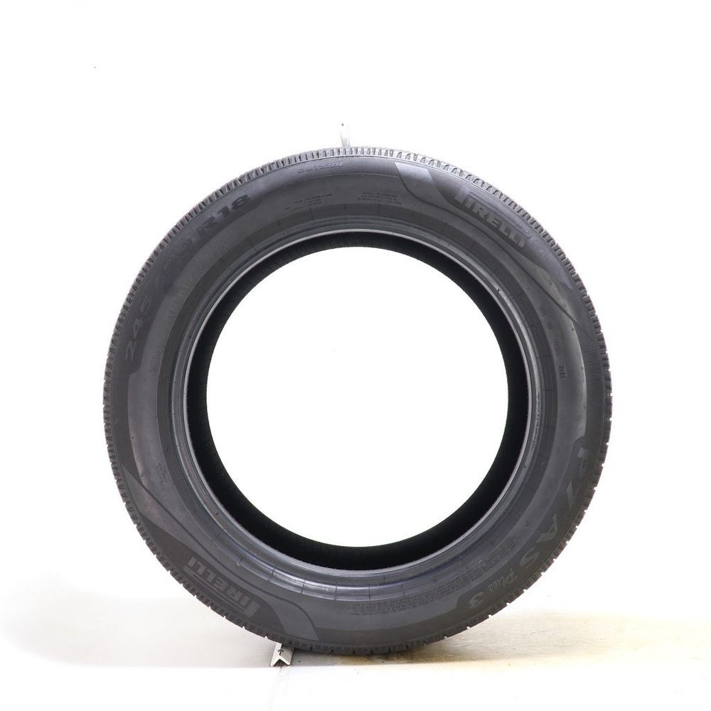 Set of (2) Used 245/50R18 Pirelli P7 AS Plus 3 100V - 8-9/32 - Image 3