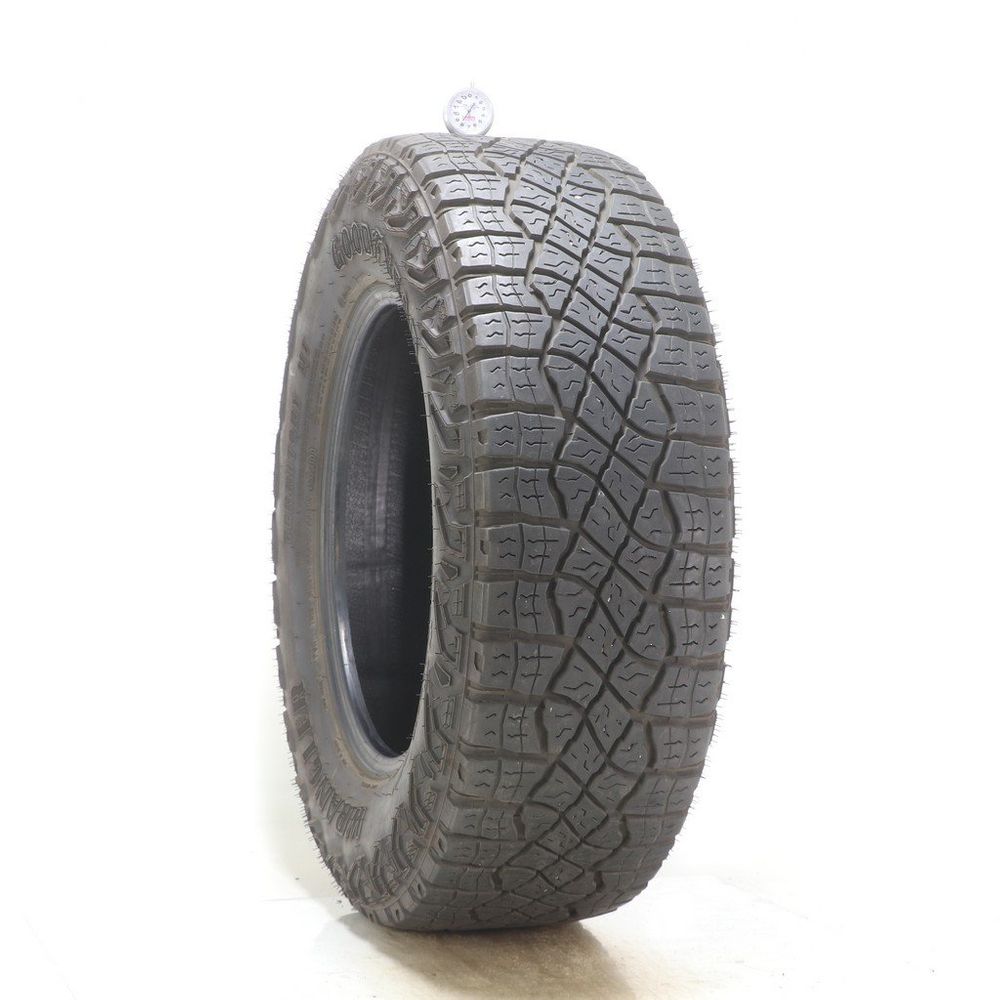 Set of (2) Used LT 275/65R18 Goodyear Wrangler Territory MT 113/110Q E - 8-8.5/32 - Image 1
