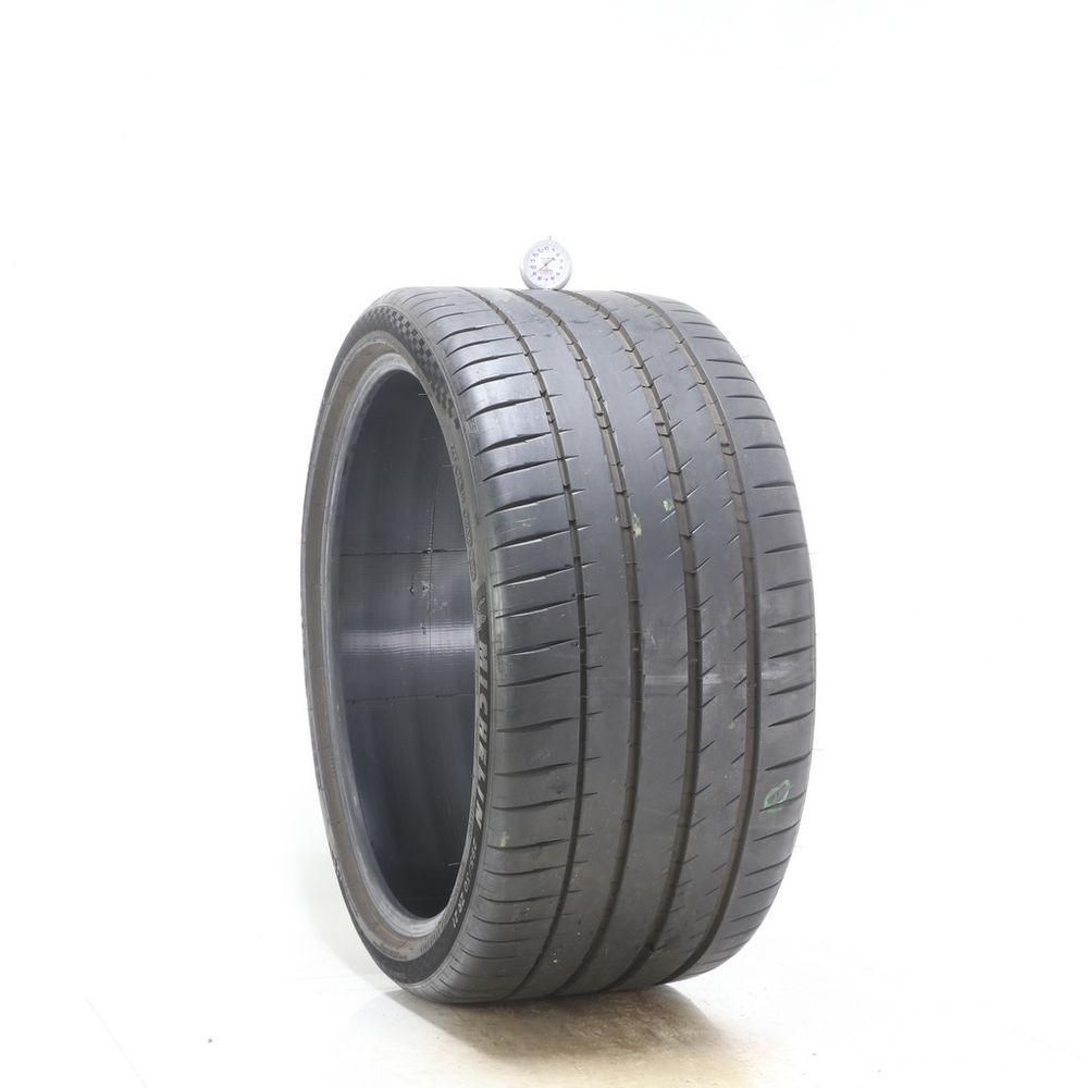 Set of (2) Used 295/30ZR21 Michelin Pilot Sport 4 S 102Y - 8.5-9/32 - Image 4