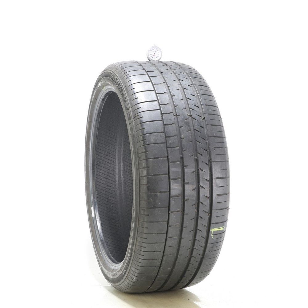 Set of (2) Used 285/35R22 Goodyear Eagle F1 Supercar 102W - 8-9/32 - Image 1